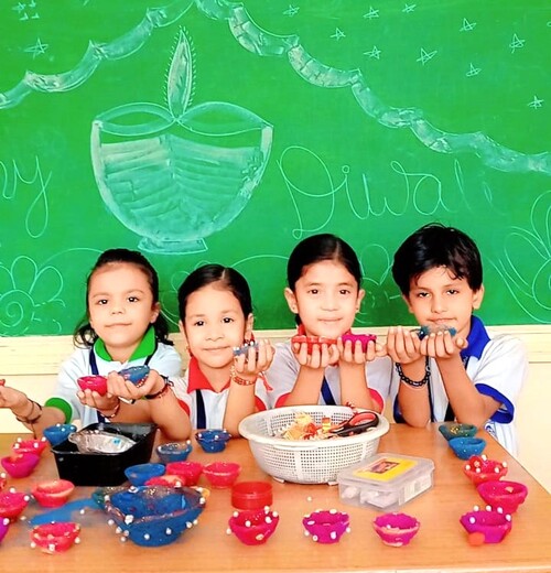 Diya Making Activity